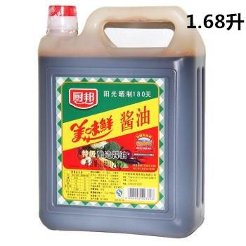 厨邦美味鲜酱油1.68升*6壶 商品图0