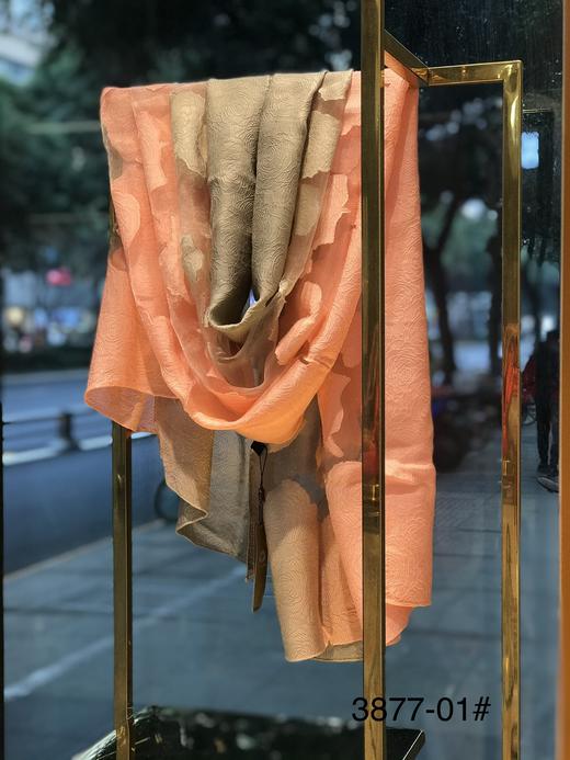 优品堂《吊染玫瑰》丝毛长巾、披肩 商品图4