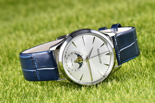 限时特价 JL积家月相大师 月相女款 字面采用高温纯银镀铬尽显女神肤色光泽，太妃型指针犹如女神芊芊玉指点缀在镀银表盘优雅高贵 商品图1