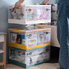 开学季福利！【轻松收纳，书本不乱】翻盖侧开带轮绘本收纳盒拉环卡扣儿童绘本牛津树中小学生放书籍整理神器书箱架筐透明储物盒宝宝书立阅读架书架儿童玩具收纳盒前开式零食衣服整理箱筐家用折叠侧开储物盒子神器 商品缩略图2