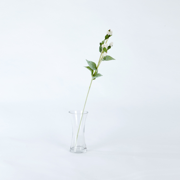 [现代房屋] 新款 韩国 PE.PVC装饰用插花 仿真插花白色花卉 60CMJPY带授权招加盟代理