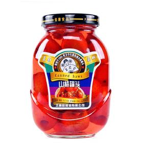 【罐头】芝麻官罐头山楂罐头255克