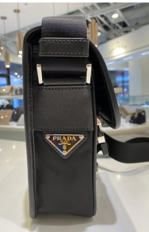 奥莱Prada Pocono三角形箭头斜挎包2VD028 2E9S F0002JPY带授权招加盟代理 商品图3