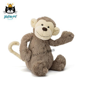 英国jellycat经典害羞系列猴子婴儿毛绒安抚玩具公仔