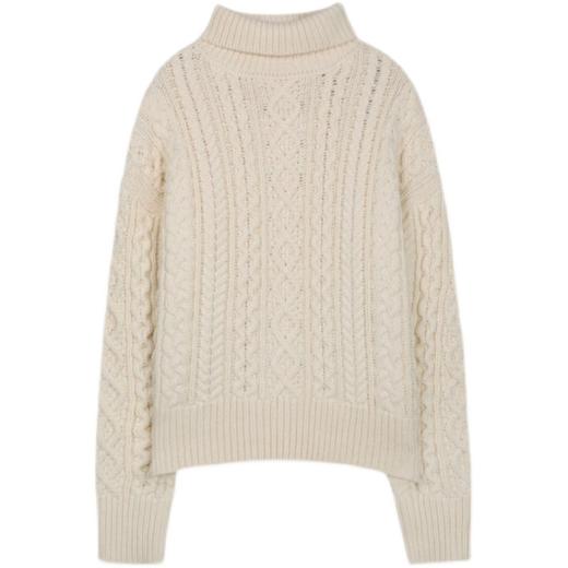 MIXXO韩国纯色秋冬高领宽松款毛衣加厚JPY带授权招加盟代理 商品图4