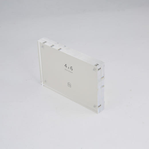 [现代房屋] 新款 韩国 专业亚克力 双面框架  照片框架 摆件 4x6JPY带授权招加盟代理 商品图1