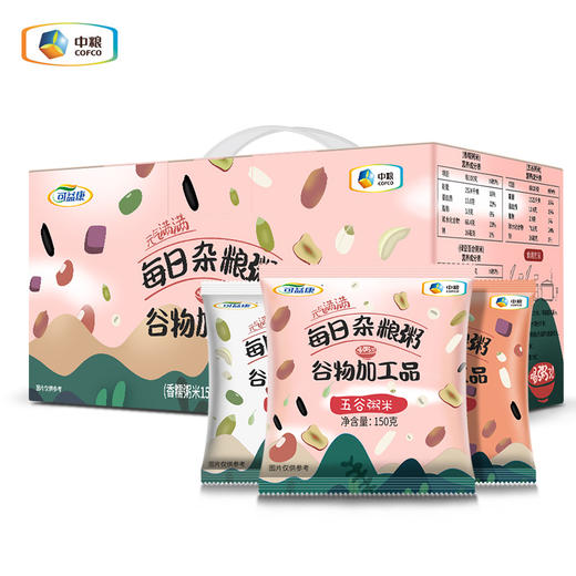 中粮可益康每日杂粮粥礼盒1050g 商品图0