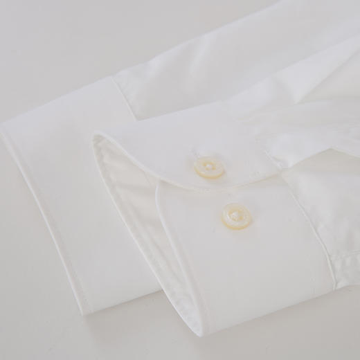 YvesFigarau伊夫·费嘉罗秋冬新款100%棉纯色正装职业上班穿长袖衬衫900319 商品图3