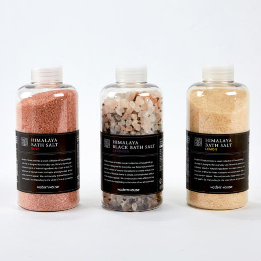 [现代房屋] 新款 韩国 喜马拉雅粉色舒适盐浴  三件套JPY带授权招加盟代理 商品图0