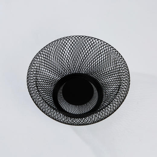 [现代房屋] 新款 韩国 金属黑色 双层网篮 收纳篮 25x11CMJPY带授权招加盟代理 商品图2