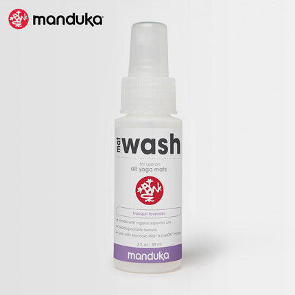 Manduka 通用 瑜伽垫清洗剂 天然橡胶保养清洁剂清洁喷雾清洗神器59ML 商品图2