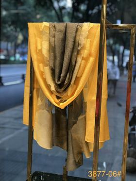 优品堂《吊染玫瑰》丝毛长巾、披肩