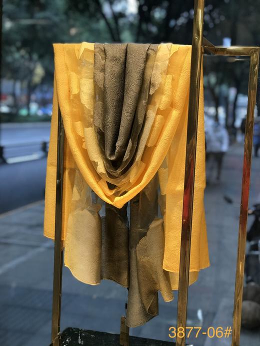 优品堂《吊染玫瑰》丝毛长巾、披肩 商品图0