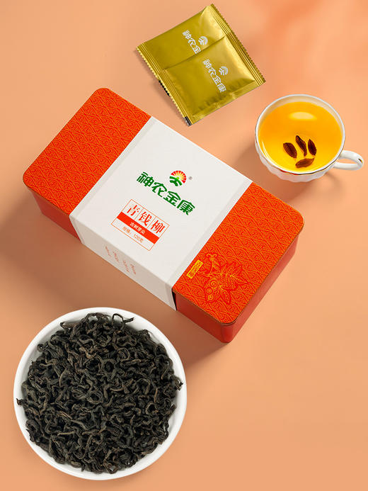 【2025年春茶】神农金康 尊享装青钱柳茶芽尖120g/罐 养生茶  原生态真滋补 喝护家人健康 商品图2