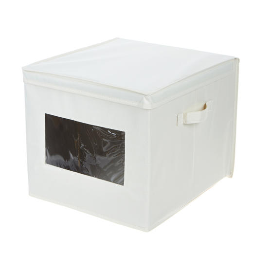 [现代房屋] 新款 韩国 折叠式储物柜 环保储物盒 带窗户 37x32CMJPY带授权招加盟代理 商品图1