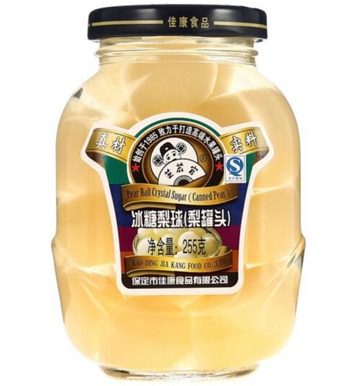 【罐头】芝麻官罐头冰糖梨球255g 商品图0