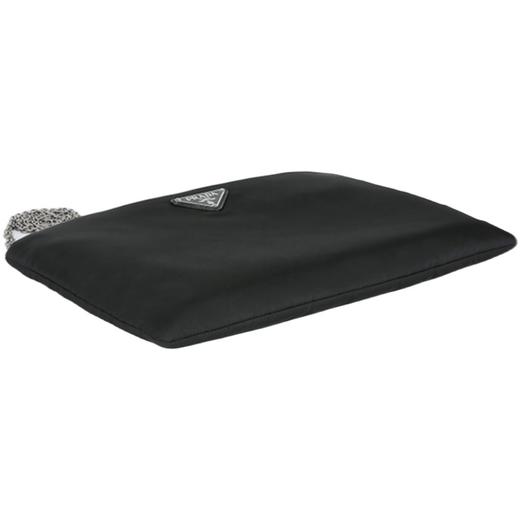 奥莱[PRADA]链条手拿包和斜挎包1BF080 NERO TESSUTO SOFTJPY带授权招加盟代理 商品图4