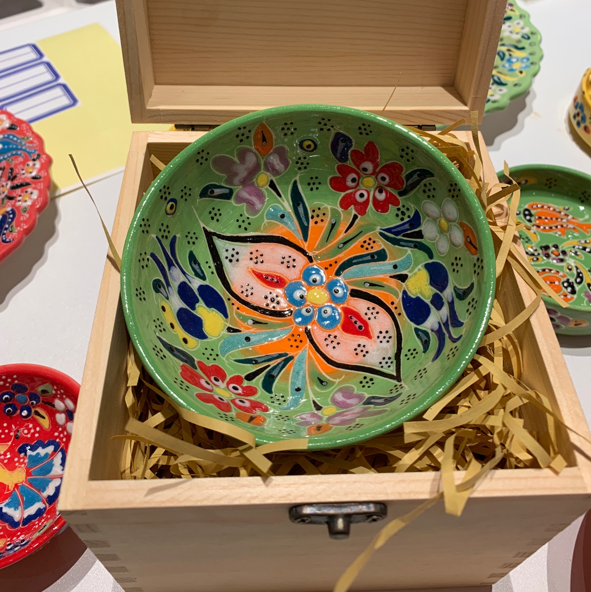 土耳其手工陶瓷碗 12cm（爱琴海）