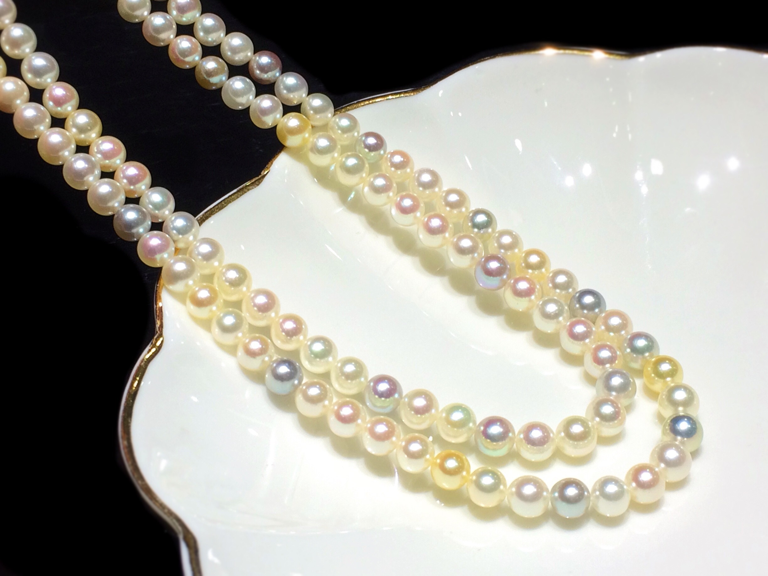 【071】配日本彩凛大证书·5-6mmakoya皇后珍珠项链·真珠盛宴