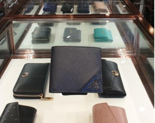 奥莱Prada Saffiano皮革双折钱包（海军）2MO513 QME F0216JPY带授权招加盟代理 商品图0