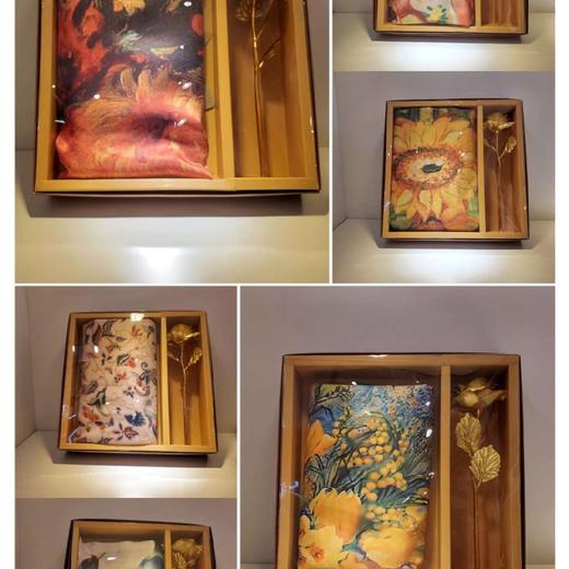 优品堂“如梦如幻”披肩两用羊毛围巾 商品图6