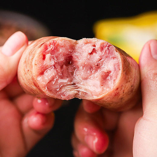 【Q弹香脆！火山石烤肠】台式风味地道热狗肠，肥瘦肉黄金配比，Q弹香脆，吃完还想吃！原味黑胡椒香肠，年夜饭送礼物优选～放心吃进口中食品七夕情人节健康 商品图3