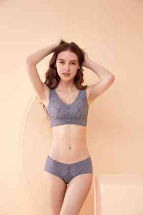 【舒尔曼】SLL文胸内衣 清爽排汗 超薄透气 美白胸部 蚕丝蛋白 蜂巢透气F34款