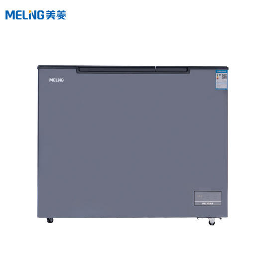 美菱（MELING）（202408
）BCD-212DTEB 212升电控玻璃冷藏冷冻顶开门冰柜 商品图0