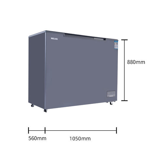 美菱（MELING）（202408
）BCD-212DTEB 212升电控玻璃冷藏冷冻顶开门冰柜 商品图2