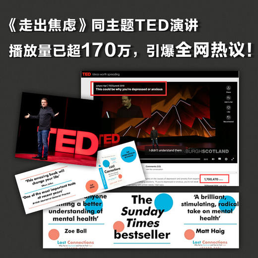 新书预售 走出焦虑 约翰哈里 著 大众心理励志书籍 商品图4