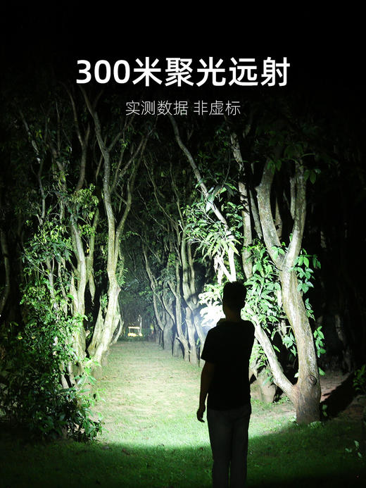 SUPERFIRE神火M20手电筒72W强光远射四核P50铝合金机身防水USB直充手电 商品图3