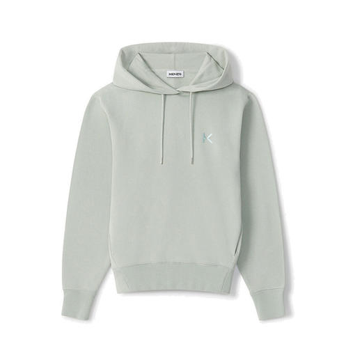 KENZO 高田贤三 女士浅绿棉质带帽卫衣 浅绿 FA62 SW870 4MD 61 商品图1