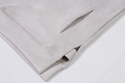 施莱德 鹿皮绒 连帽卫衣拉链半开套头衫 特惠 Z-6550 商品图6