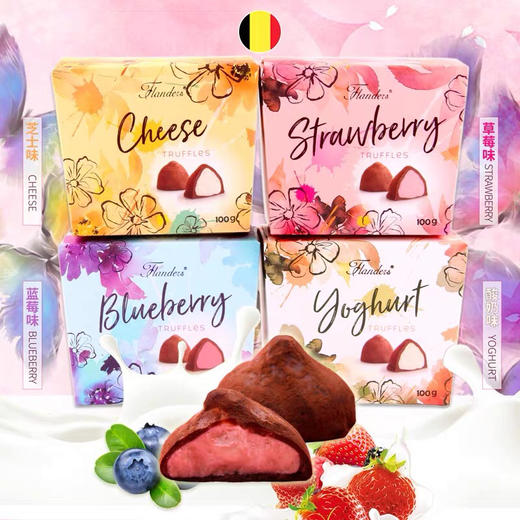 比利时原装进口-佛兰德斯松露软心巧克力盒-会员6折 商品图0