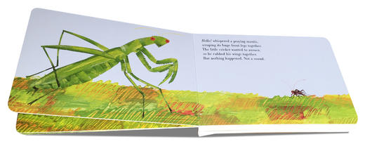 【廖彩杏书单】The Very Quiet Cricket 好安静的蟋蟀  Eric Carle 经典纸板绘本 商品图2