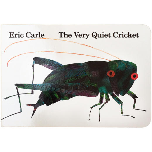 【廖彩杏书单】The Very Quiet Cricket 好安静的蟋蟀  Eric Carle 经典纸板绘本 商品图0