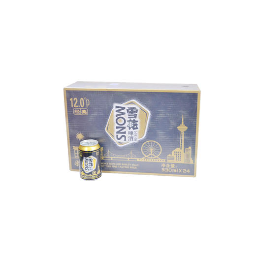 雪花经典12度听装啤酒330ml 商品图0