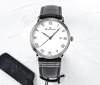 ZF新品【谦敬大作 致敬原版】宝珀6651-1127-55B搪瓷白，柳叶针，罗马刻度，简洁明快。黑色胎牛皮表带，柔软舒适。犹如腕间绅士，经典非凡【表壳】口径40mmX8.7mm 商品缩略图0