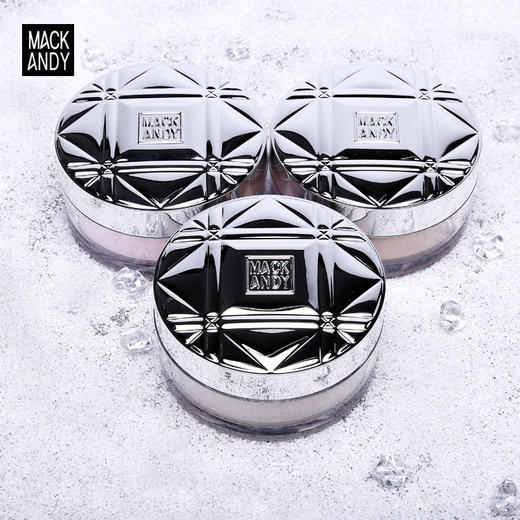 玛可安迪凝脂轻盈蜜粉定妆粉散粉控油持久遮瑕防水网红女学生 商品图2