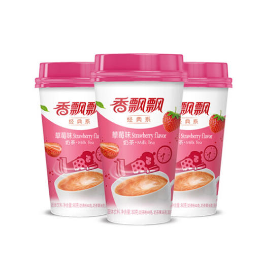 香飘飘奶茶草莓味80g 商品图0