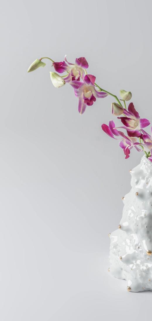 Yezi/ 乳泥石流陶瓷花器 商品图5