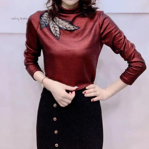 MQ-1236-21冬新款纯色韩版羊毛高领小香风毛衣 商品图4