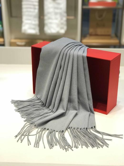 优品堂《清风雅雨》闪亮纯色拉绒围巾、披肩 商品图5