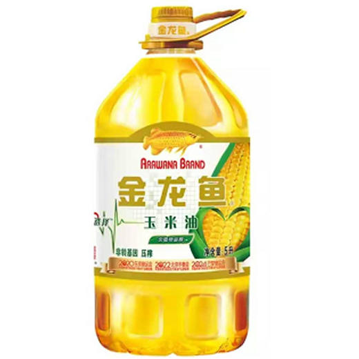 【69.9元/桶】金龙鱼玉米油玉米胚芽油5L（0100115） 商品图0