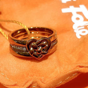 芙丽芙丽/Folli Follie 心形戒指可拆卸多种搭配#54