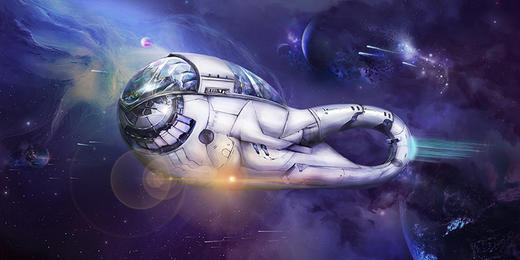 【2140·元宇宙】原创设计 盒装拼图 3种未来世界手绘图案 商品图2