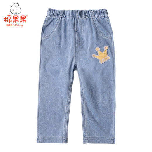 棉果果春秋女童针织打底裤M122200221109 商品图0