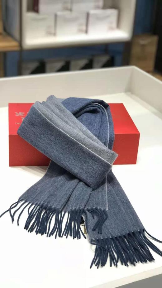 优品堂“奢靡春意”100%羊绒“软黄金”高档精品礼品围巾披肩两用 商品图4