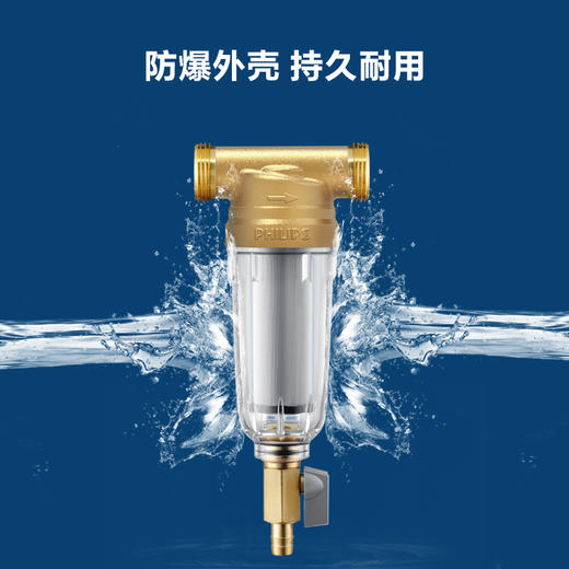 飞利浦（PHILIPS）家用前置过滤器保护全屋涉水家电 家用净水机  AWP1700/AWP1701 商品图2