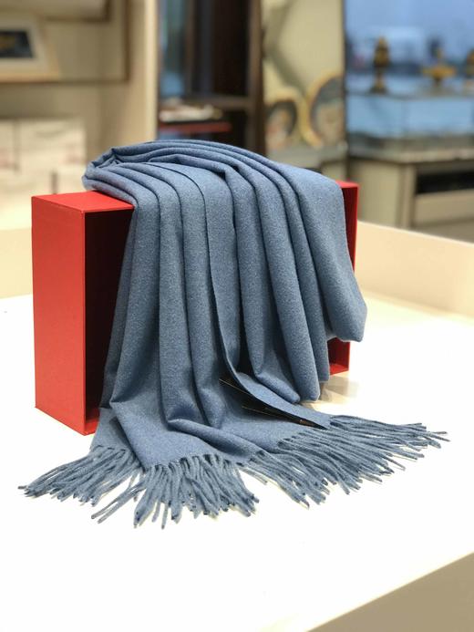 优品堂《清风雅雨》闪亮纯色拉绒围巾、披肩 商品图2